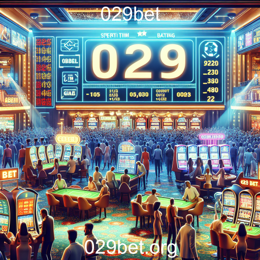 Apostas em Esportes: Estratégias e Oportunidades na 029bet